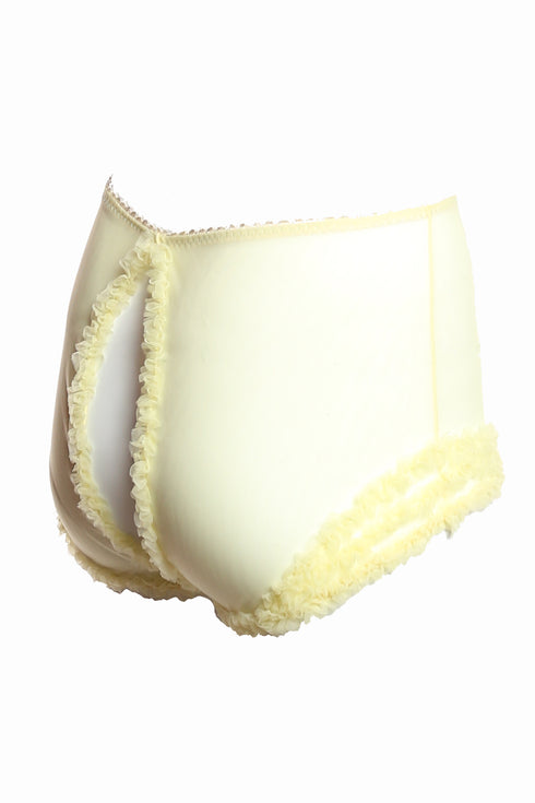 Pardon Moi! Ouvert Ruffle Panty